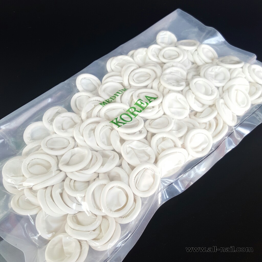 ปลอกยางสวมนิ้ว 200ชิ้น