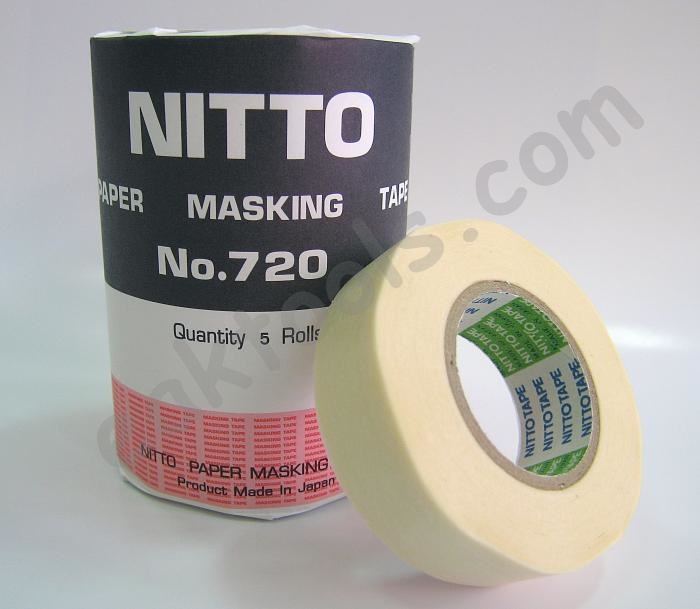 NITTO กระดาษกาวพ่นสี 3/4 นิ้ว นิตโต้ (50 ม้วน /กล่อง)