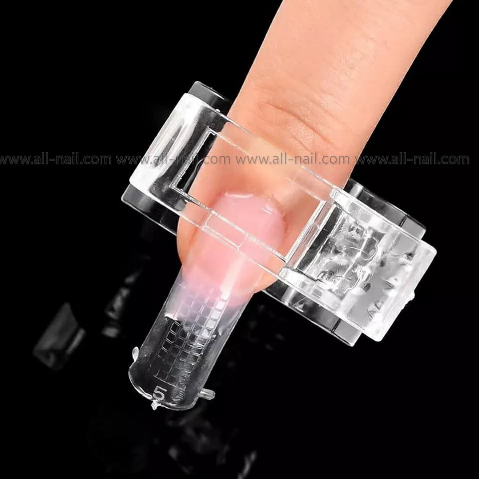 ที่หนีบเล็บ ตัวหนีบเล็บโพลี่เจล poly gel