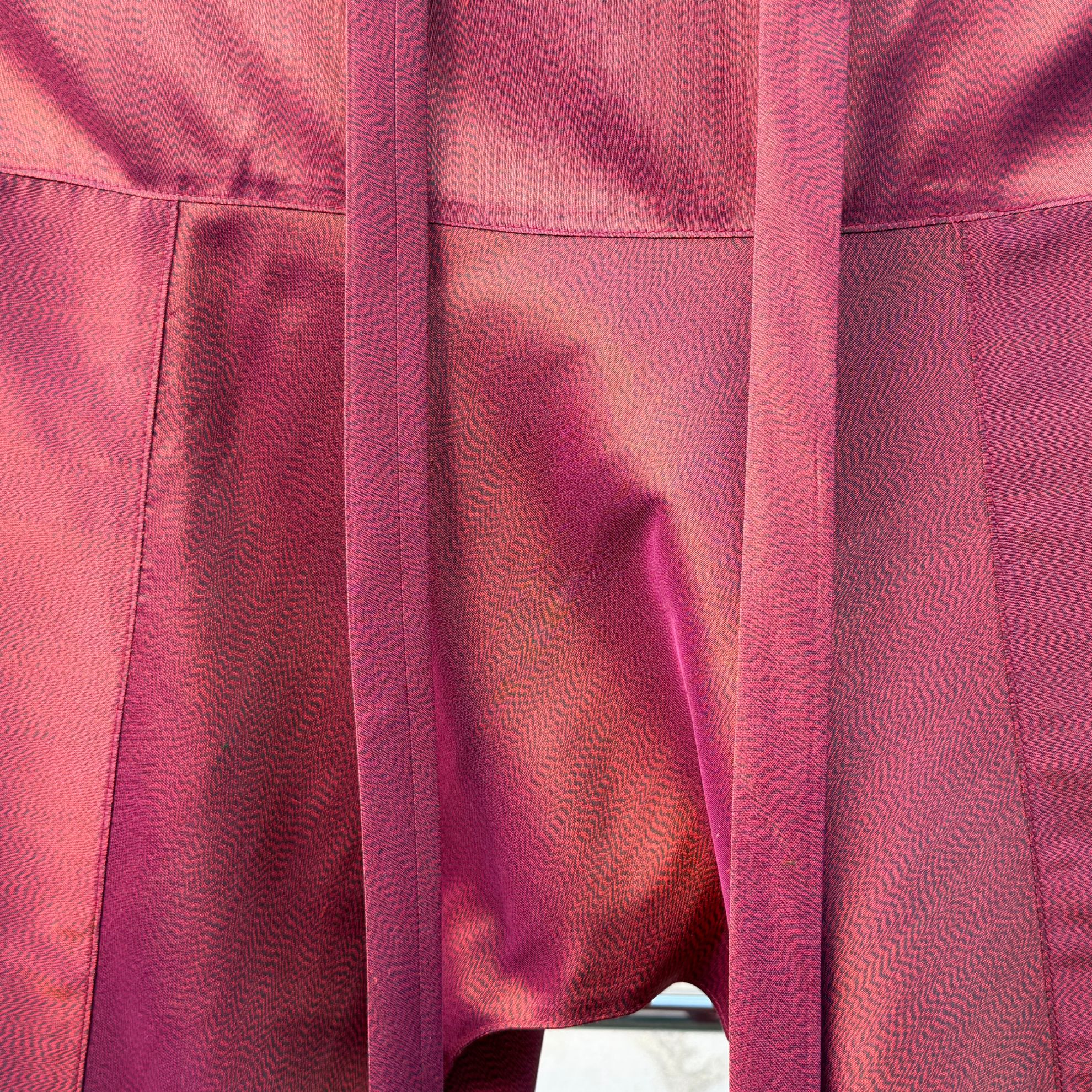 กางเกงเลผ้าไหมหางกระรอก ผ้าไหมแท้100% ขาสั้น 5 ส่วน เลือกสีผ้าได้