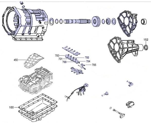 คู่มือการซ่อม เกียร์อัตโนมัติ (AUTO) รุ่น JR405E ISUZU D-MAX โฉมปี 2002-2004