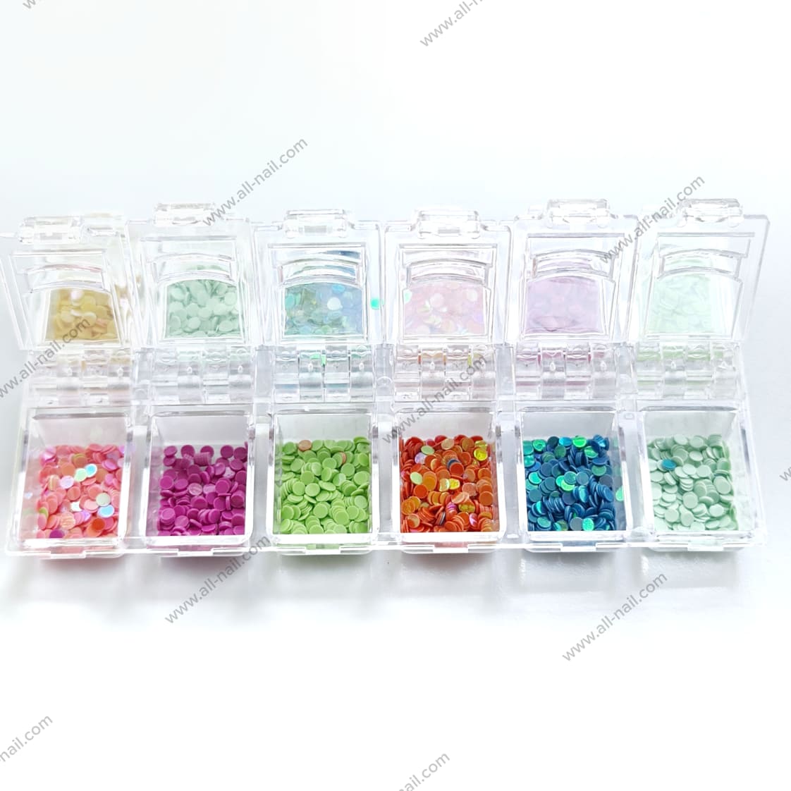 กลิตเตอร์ เกร็ดนางเงือก สำหรับตกแต่งเล็บ สีแจ่มๆ