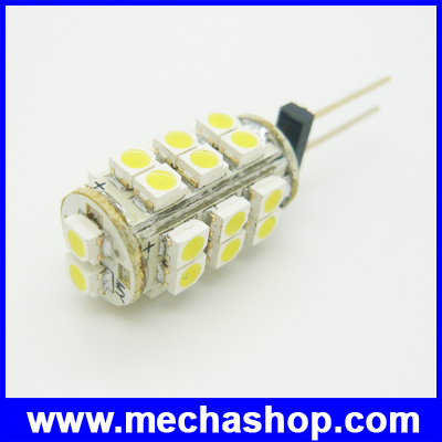 หลอดไฟ LED G4 26SMD 1210 12V AC/DC 260lm 6000K แสงสีขาว 40000 ชั่วโมง