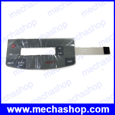 อะไหล่เครื่องชั่งดิจิตอล อะไหล่แป้นปุ่มกดหน้าจอเครื่องชั่งดิจิตอล ยี่ห้อ WANT