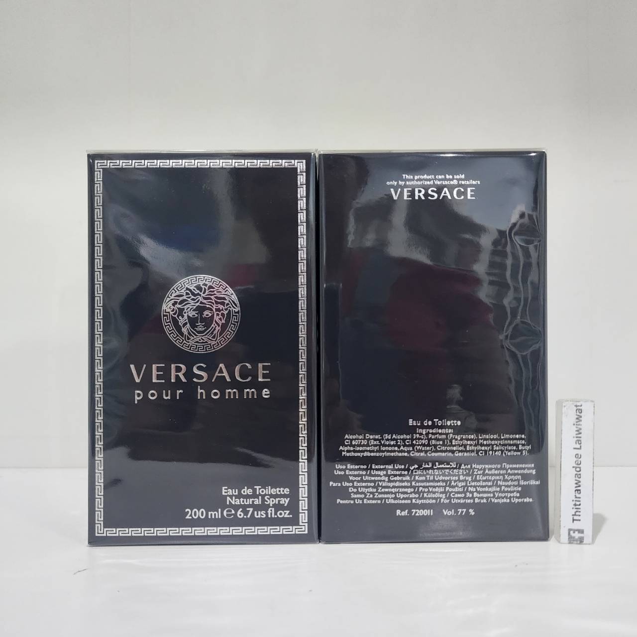 น้ำหอมแท้ Versace Pour Homme EDT 200ml กล่องซีล