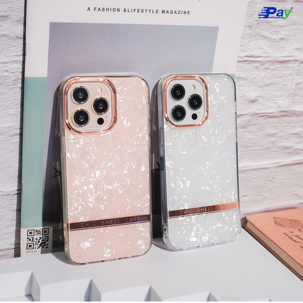 เคสโทรศัพท์ iPhone Morii ลายเปลือกหอย แบบอ่อน สำหรับ 14ProMax/14/11