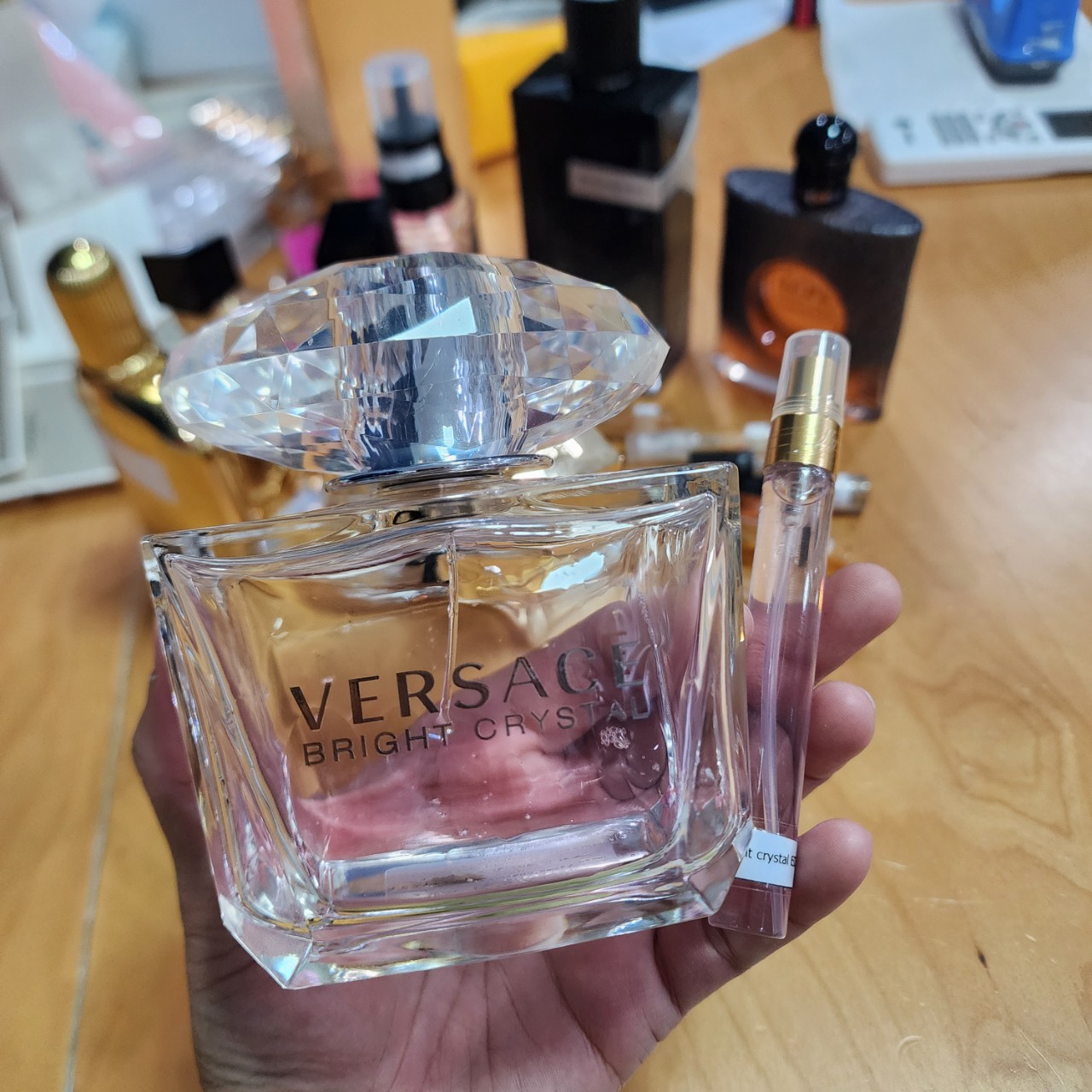 น้ำหอมแท้แบ่งขาย Versace Bright Crysta EDT💕Travel Size #แบบทดลอง