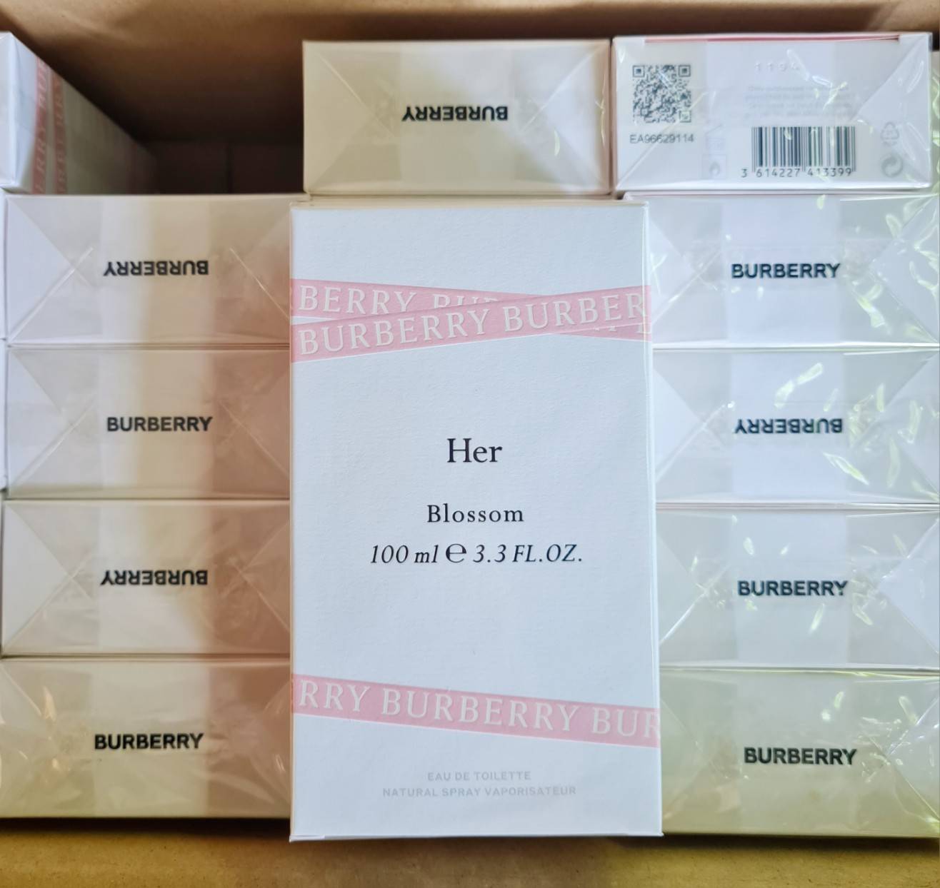 น้ำหอมแท้ Burberry Her Blossom Eau de toilette 100ml กล่องซีล