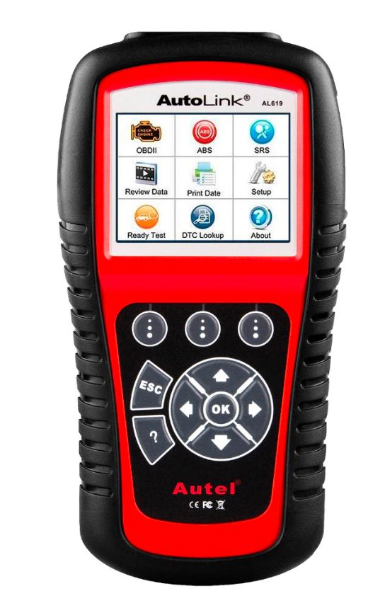 Autel Autolink AL619 ABS/SRS + CAN OBD2 Scan Tool Update Online Autel AL619 OBDII Scanner Auto Code Reader Scanner Automotive
