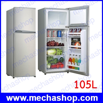 ตู้เย็นดีซี 12/24โวลต์ ขนาด 105ลิตร สามารถนำไปใช้ร่วมกับระบบโซล่าเซลล์ DC 12V Refrigerator compressor freezer 105L ประหยัดพลังงาน