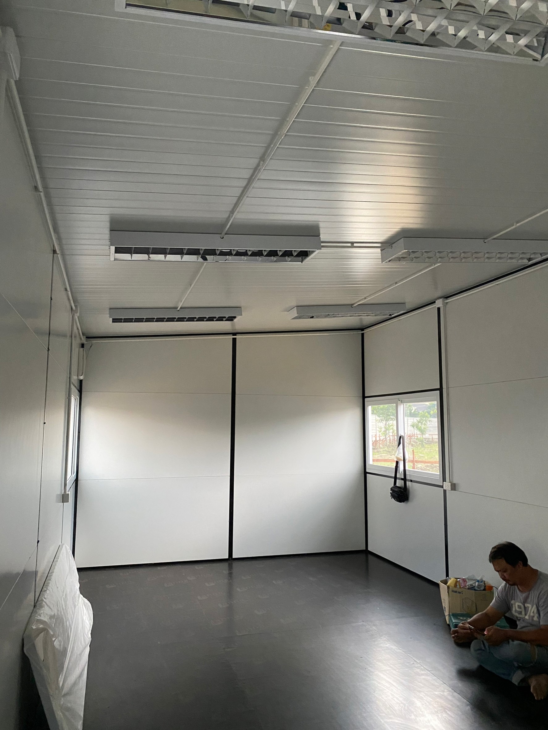 ออฟฟิศสำเร็จรูป ไซต์ออฟฟิศ ขนาด 3.60x12.36 เมตร บางพลัด