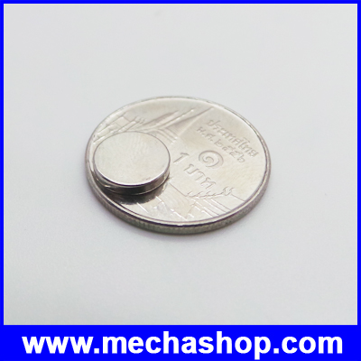 (ชุดละ20ชิ้น)แม่เหล็กถาวร แม่เหล็กนีโอไดเมีย 8mm x 1.5mm N50 แม่เหล็กถาวรนีโอไดเมียมมีแรงดึงดูดสูง Magnet Neodymium N50