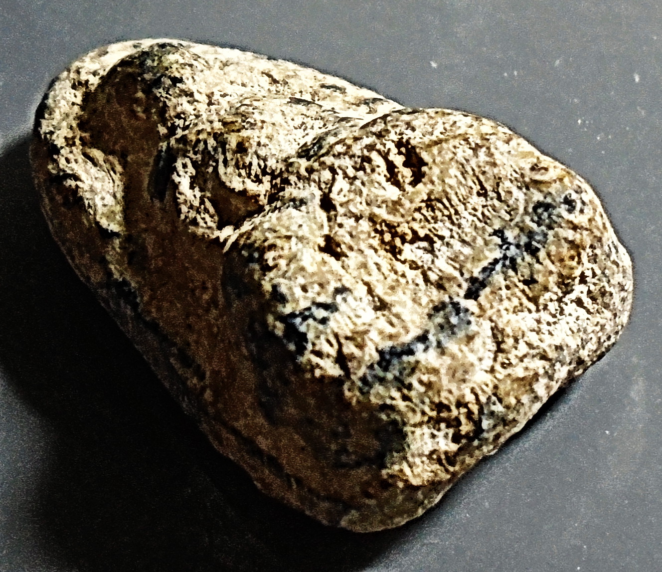 พระรอดหน้าเดียวหลังยันต์ ชินเขียว กรุพะเยา