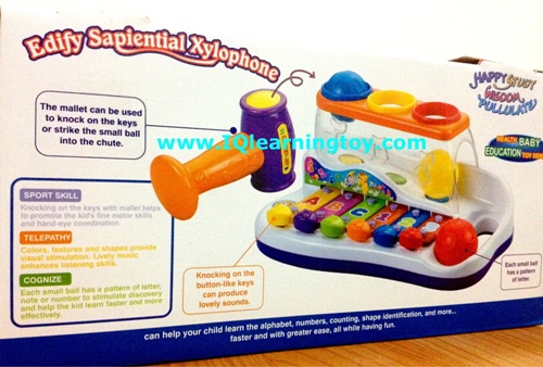HammerXylophone-ของเล่นเสริมพัฒนาการ กล้ามเนื้อมือ การมองเห็น เรียนรู้เรื่องสี และสร้างความเพลิดเพลินให้เด็กๆด้วยเสียงดนตรี ฝึกสมาธิ (1+)จัดส่งฟรี