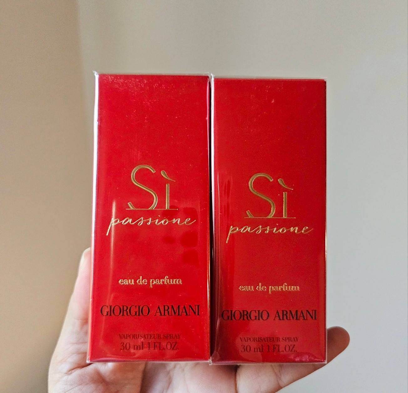 น้ำหอมแท้ Giorgio Armani Si Passione EDP 30ml กล่องซีล