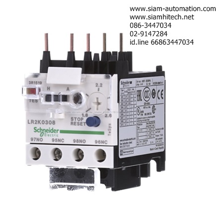 Schneider Telemecanique Thermal overload relays LR2K0308 (New)