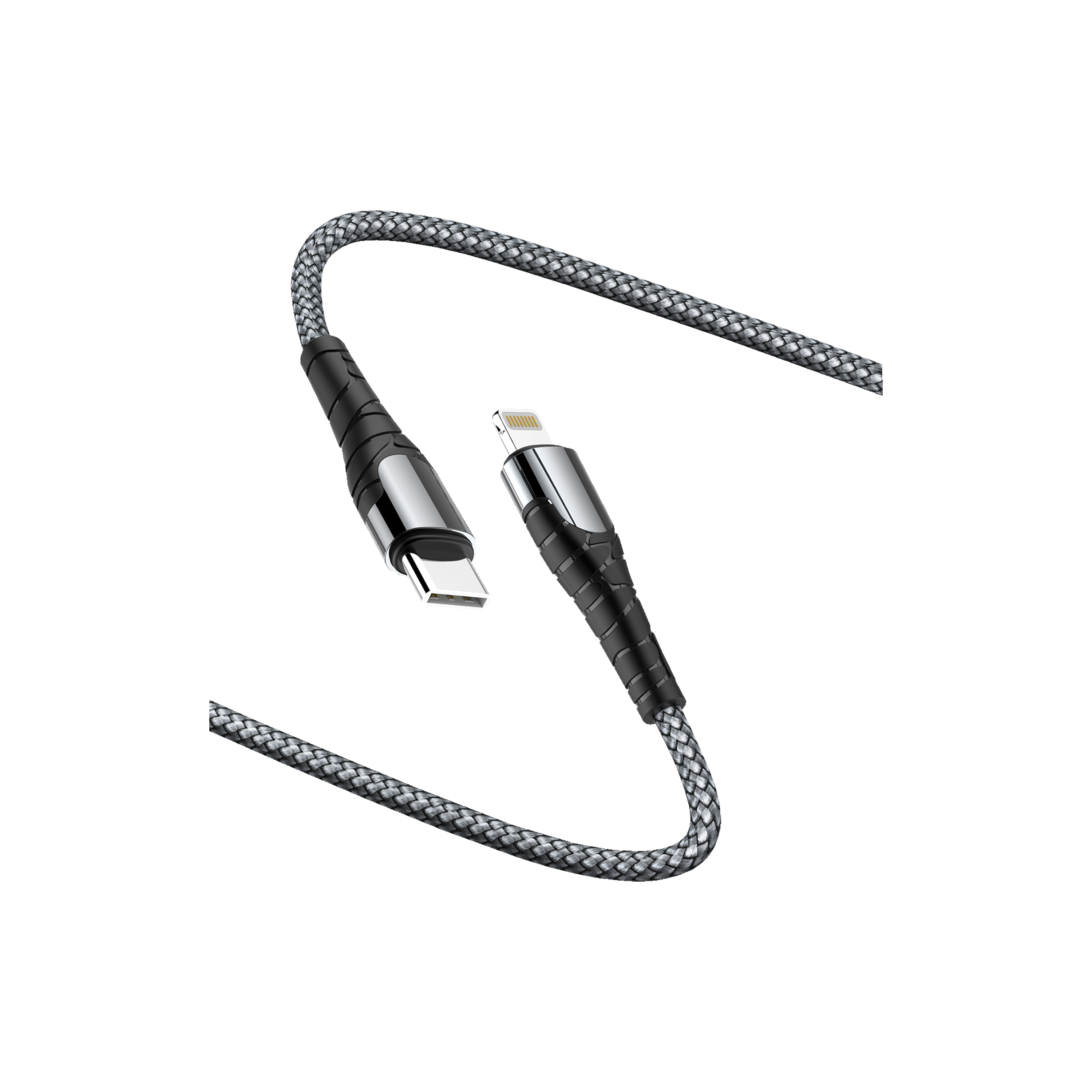 สายชาร์จ LDNIO Type-C to Lightning 30W ยาว100cm สายเชือกแข็งแรงหัวไม่หักง่าย