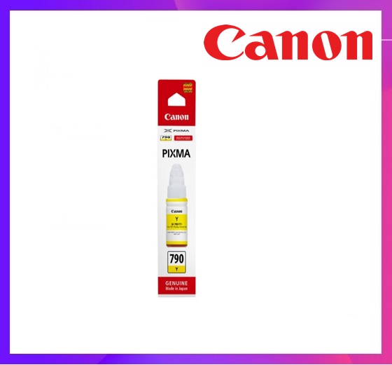 หมึกอิงค์เจ็ท Yellow Canon PGI790 ink bottle G1000/G2000/G3000