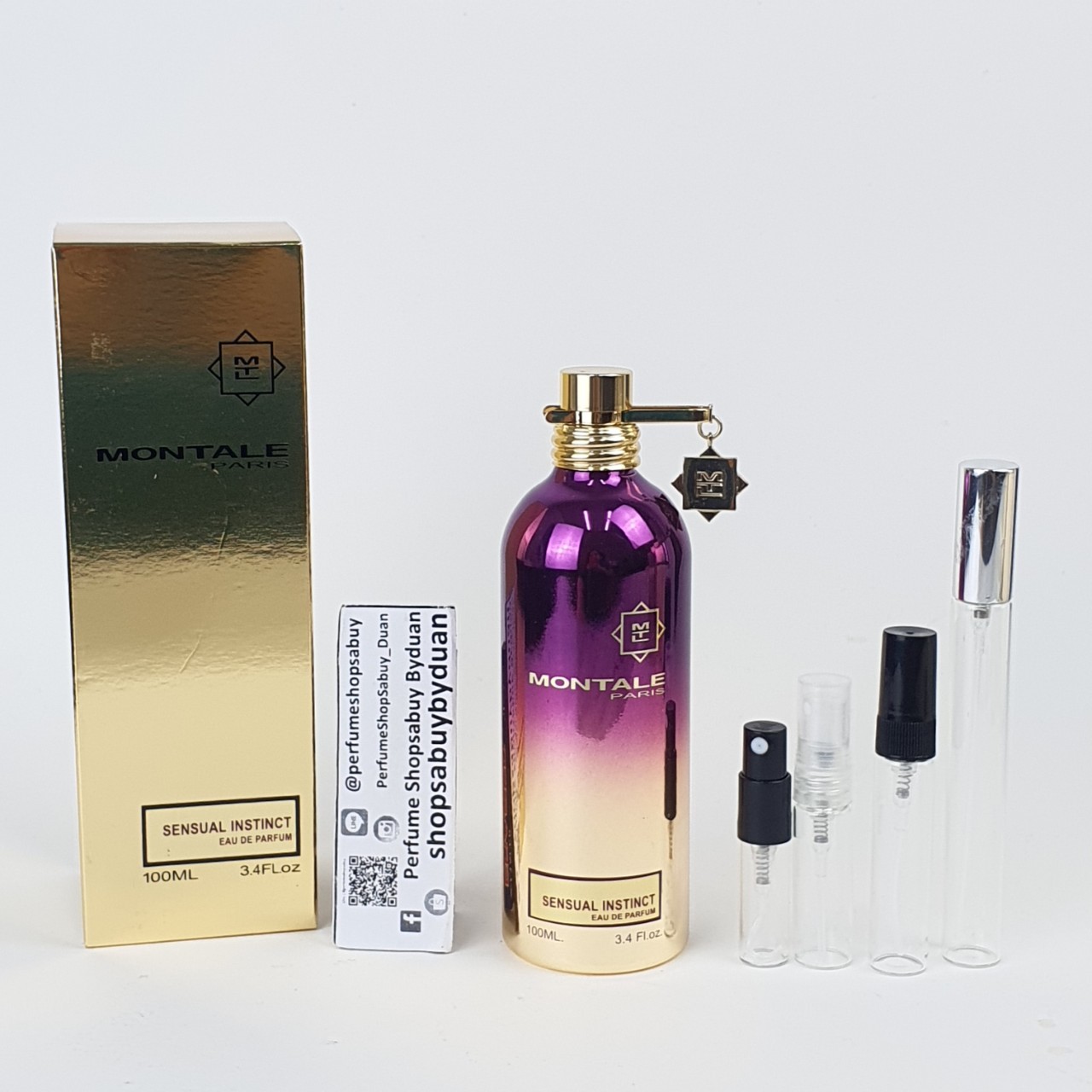 น้ำหอมแท้แบ่งขาย Montale Sensual instinct EDP💕Travel Size #แบบทดลอง