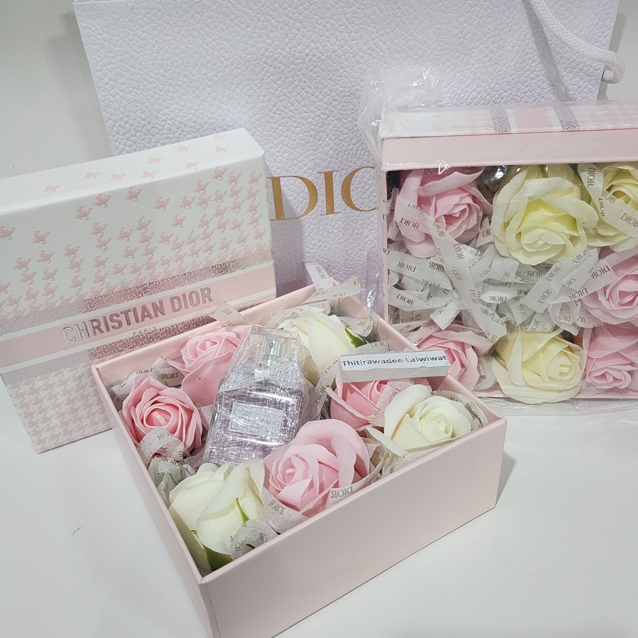 น้ำหอมแท้ Christian Dior Miss Dior Blooming Bouquet 30ml Box Set Rose กล่อง limited • ดอกกุหลาบ • ถุง dior น่ารักเกินเบอร์