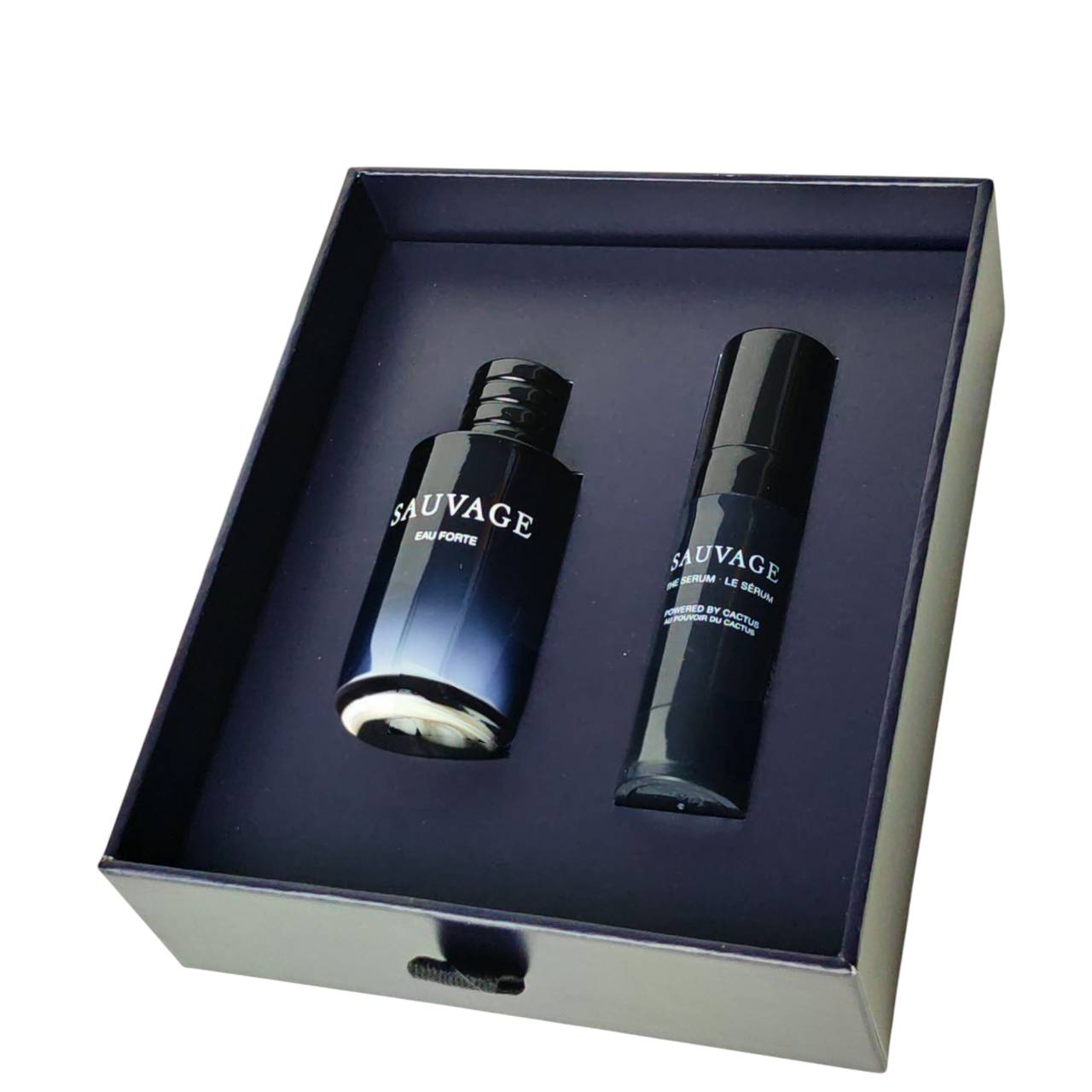 น้ำหอมจิ๋วมินิ Dior Sauvage Eau forte Set ✨ น้ำหอมมินิ หัวแต้ม 10 ml ✨ Face serum Anti Age 5 ml