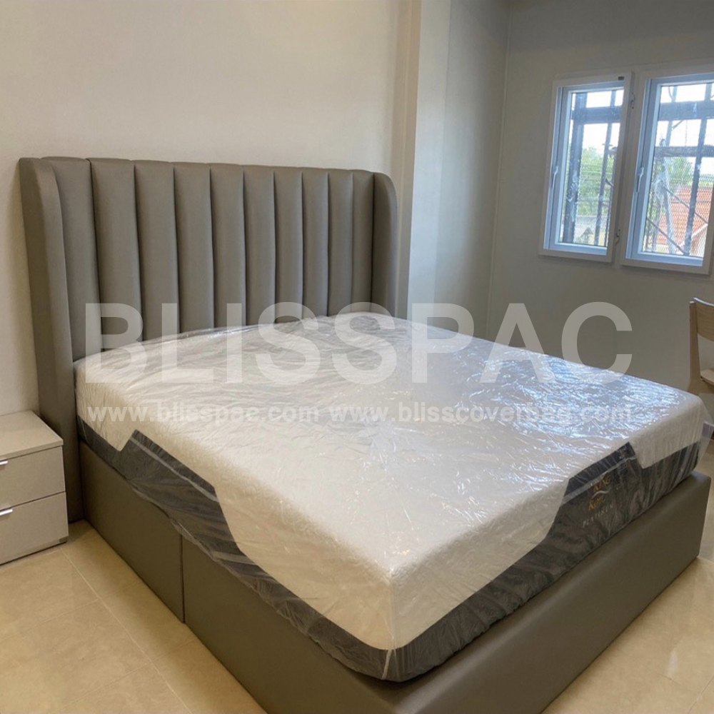 พลาสติกคลุมที่นอน คลุมฟูก มียางยืดรัดรอบถุง