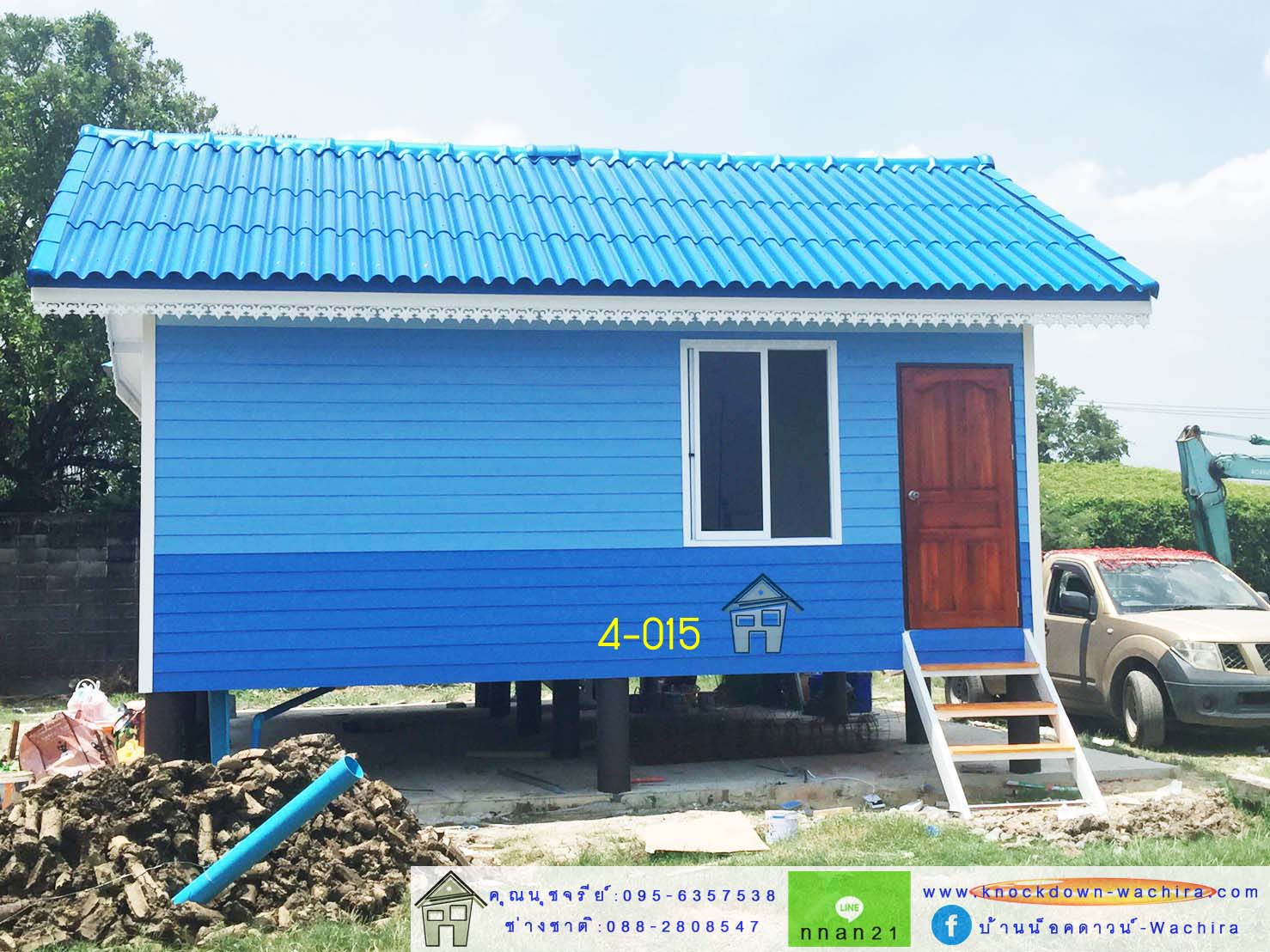 บ้านสําเร็จรูปราคาไม่เกินแสน,บ้านสําเร็จรูปราคา,บ้านน็อคดาวน์ราคาถูกที่สุด,knockdown-wachira