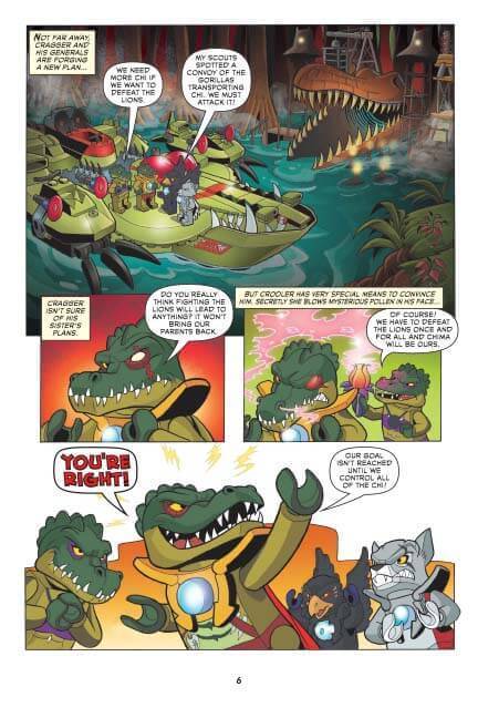 Legends of Chima #1: High Risk Comic สนุก ไม่ควรพลาด ปกอ่อน