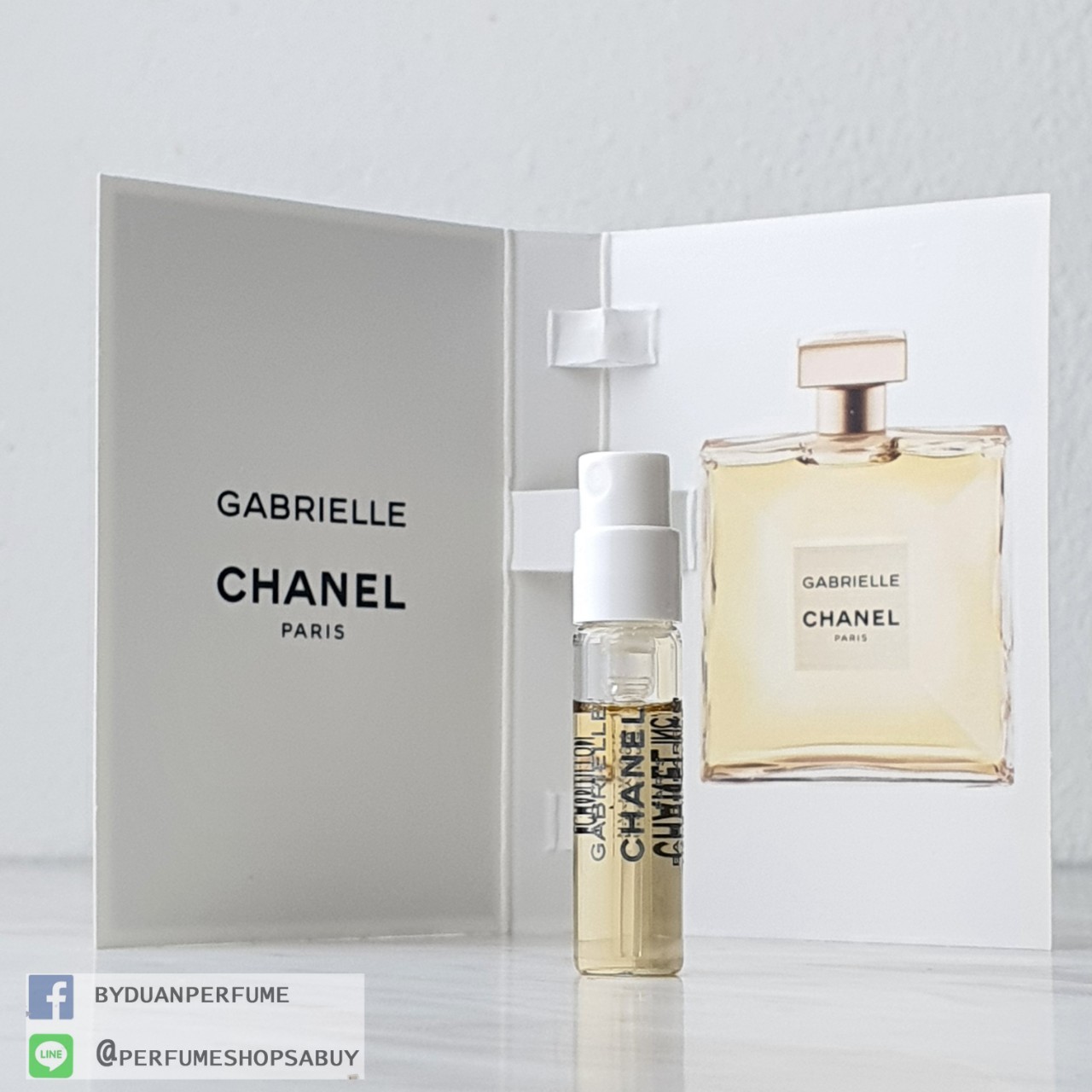 น้ำหอมไวออลหลอดทดลอง Chanel Gabrielle EDP 1.5ml Spray Sample Vial ขนาดทดลองแบบ VIAL