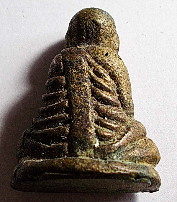 รูปหล่อโบราณ ลพ.เงิน วัดท่ามะไฟ ปี 2460