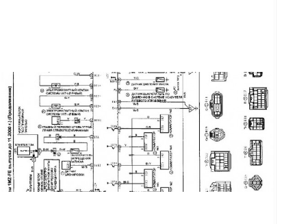 CD WIRING DIAGRAM TOYOTA HARRIER 5S-FE TWIN COIL (DIRECT COIL), 1MZ-FE, 2AZ-FE