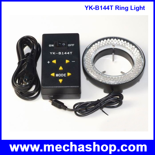 LED ไฟส่งกล้องไมโครสโคป งาน Vision system YK-B144T led ring light microscope led circle lamps ยี่ห้อ Anex รุ่น YK-B144T ควบคุมการปิดเปิดได้ 4 โซน