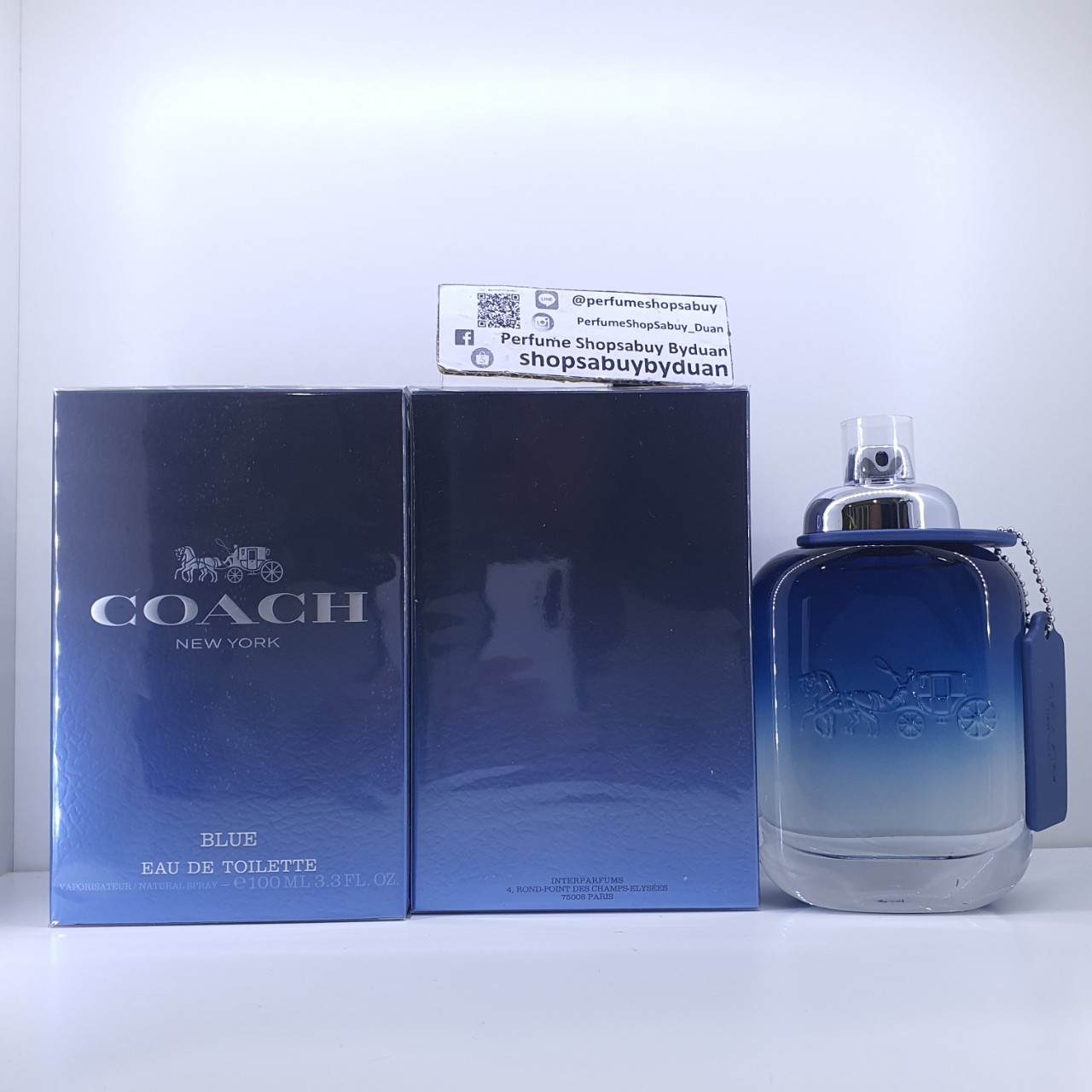 น้ำหอมแท้แบ่งขาย Coach Blue For Man Eau de Toilette 💦แบ่ง 💕Travel Size แบบทดลอง