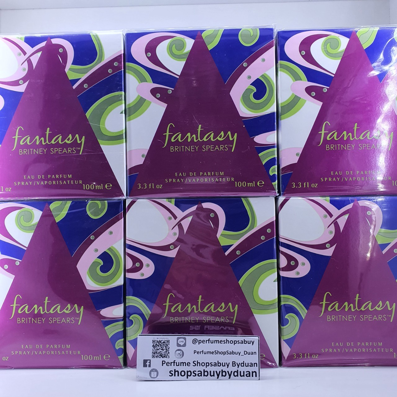 น้ำหอม Britney Spears Fantasy EDP 100 ml. กล่องซีล