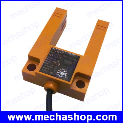 เซนเซอร์ก้ามปู ร่องกว้าง 30mm U shaped rectification infrared sensor 30mm width groove type photoelectric photo switch NPN NO+NC E63-3E03NC
