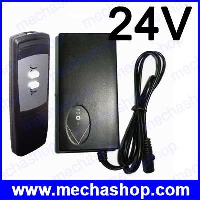 รีโมทควบคุมมอเตอร์ไร้สาย Wireless Remote Controller box 110-240V input wireless handset operate 1 pcs Linear Actuator 24V output Make to order (สินค้า Pre-Order)