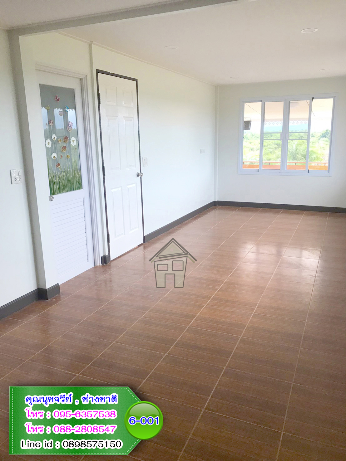 6-001 บ้านน็อคดาวน์ - บ้านหลังใหญ่ - ทรงจั่วมุกซ้อน