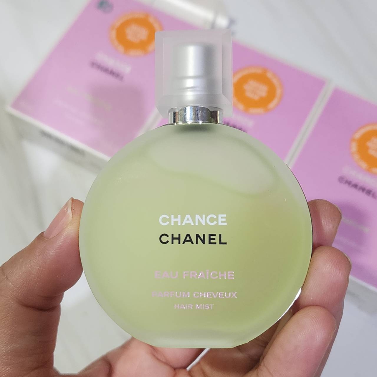 น้ำหอม Chanel CHANCE EAU FRAÎCHE 35ml Tester สเปรย์น้ำหอมสำหรับเส้นผม