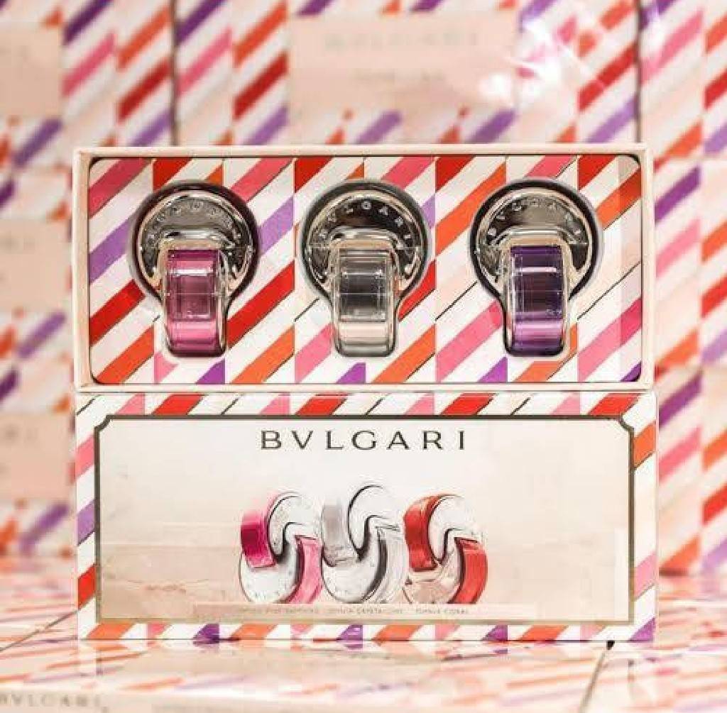 Set น้ำหอมแท้ เซ็ต Bvlgari The Omnia Collection 5ml × 3ชิ้น กล่องซีล