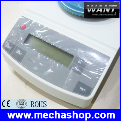 เครื่องชั่งแบบละเอียด 2 ตำแหน่ง เครื่องชั่งความละเอียดสูง ชั่งได้ 500g/0.01g, 1000g/0.01g, 2200g/0.01g WANT Multi-Point Calibration Precision Scale Weigh อุปกรณ์ครบชุด