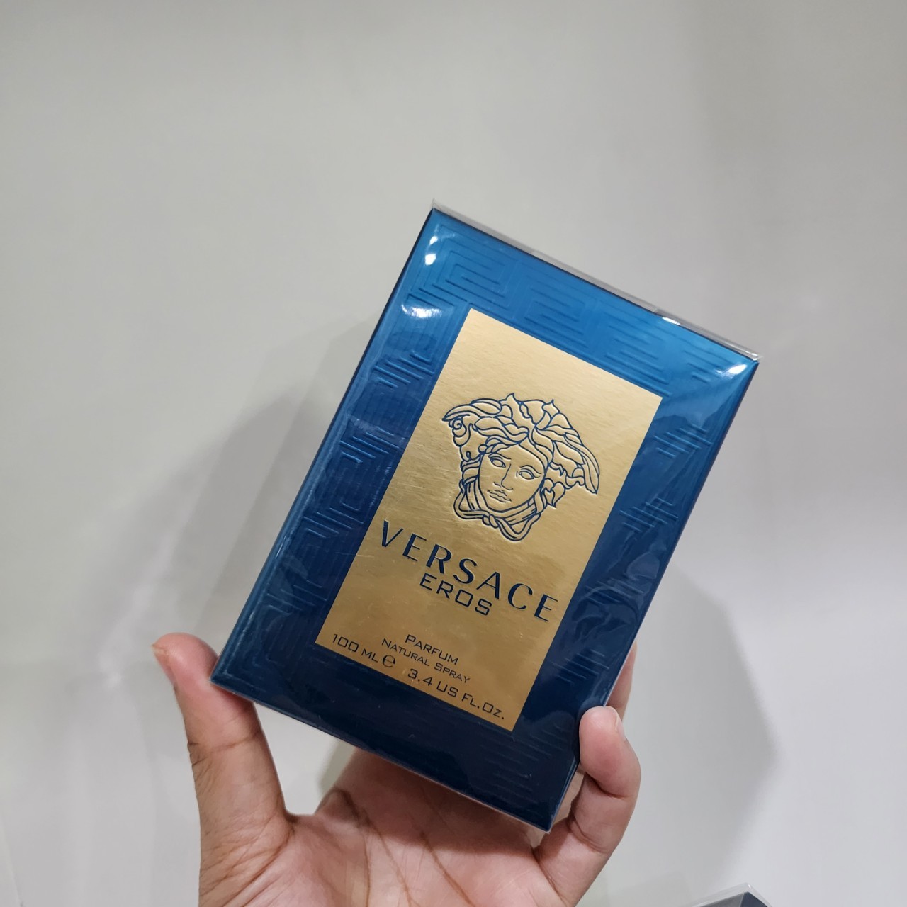 น้ำหอมแท้ Versace Eros Parfum 100ml กล่องซีล