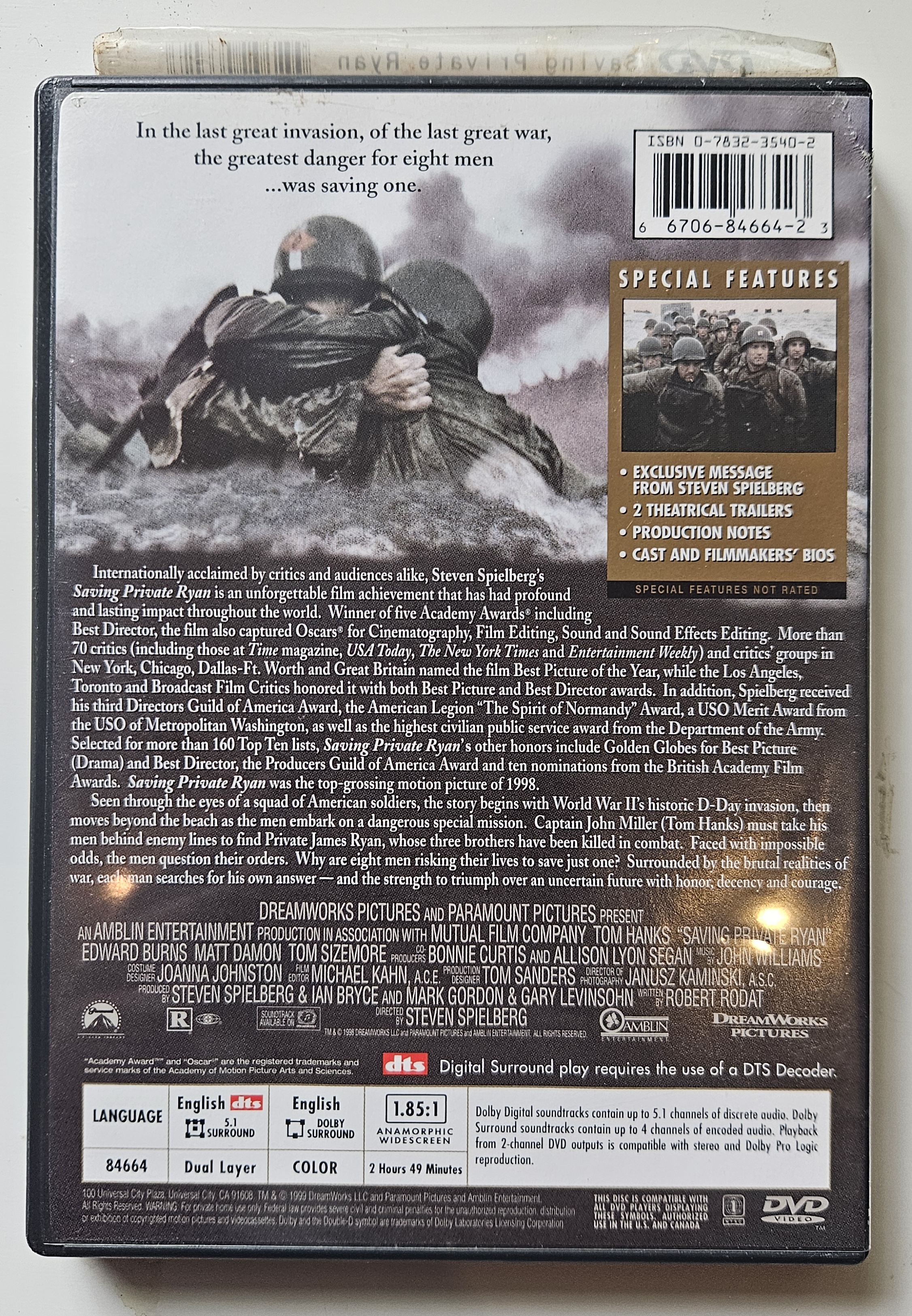 Saving Private Ryan (1998) (DVD)