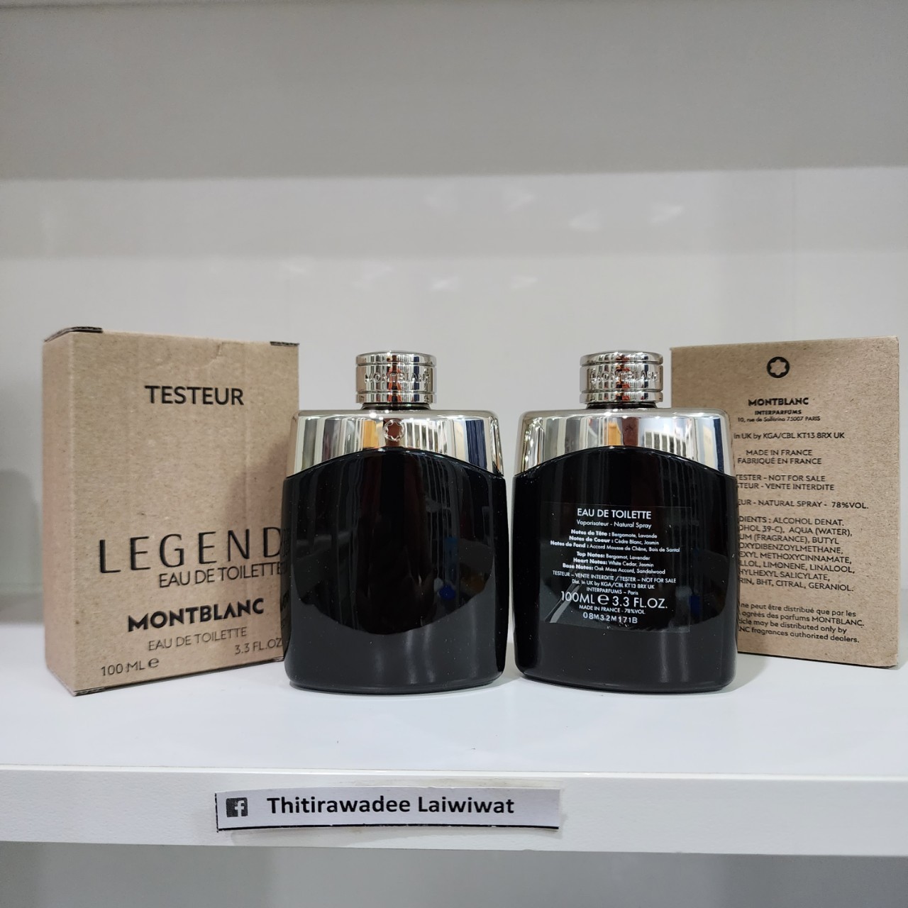 น้ำหอมแท้ MontBlanc Legend for Men EDT 100ml กล่องเทสตอร์