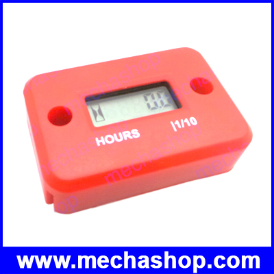 มิเตอร์นับชั่วโมงทำงาน Digital Engine Hour Meter Inductive Waterproof LCD Hourmeter
