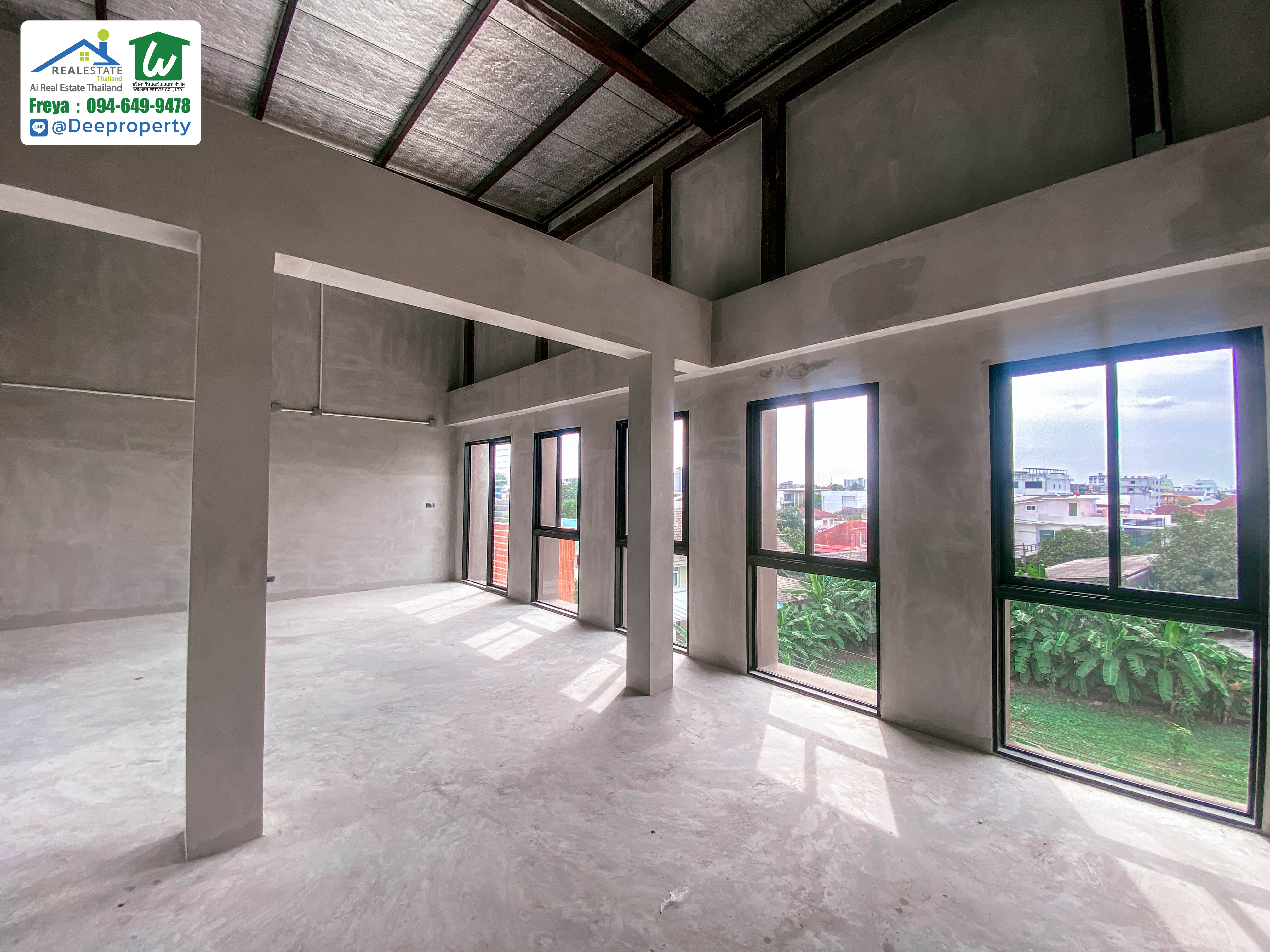 🚇🏢 ให้เช่าโฮมออฟฟิศ 4 ชั้น Britton ลาดพร้าว 41 สไตล์โมเดิร์น Type B ตกแต่ง Loft Factory Style เหมาะสำหรับสำนักงาน หรือ Cafe! ใกล้ MRT ลาดพร้าว 💼✨