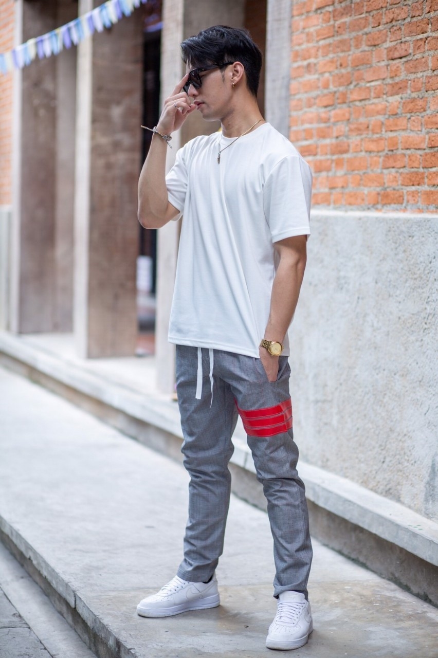 กางเกง Jogger ขาจั๊ม พรีเมี่ยม รหัส SC 616 T RR