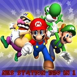 PS1: 350 in 1 Mario NES Station (U) รหัส 703