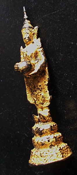 พระรัตนโกสินทร์ ปางอุ้มบาตร ดินไทย พระประจำวันพุธ ขนาดห้อยบูชา