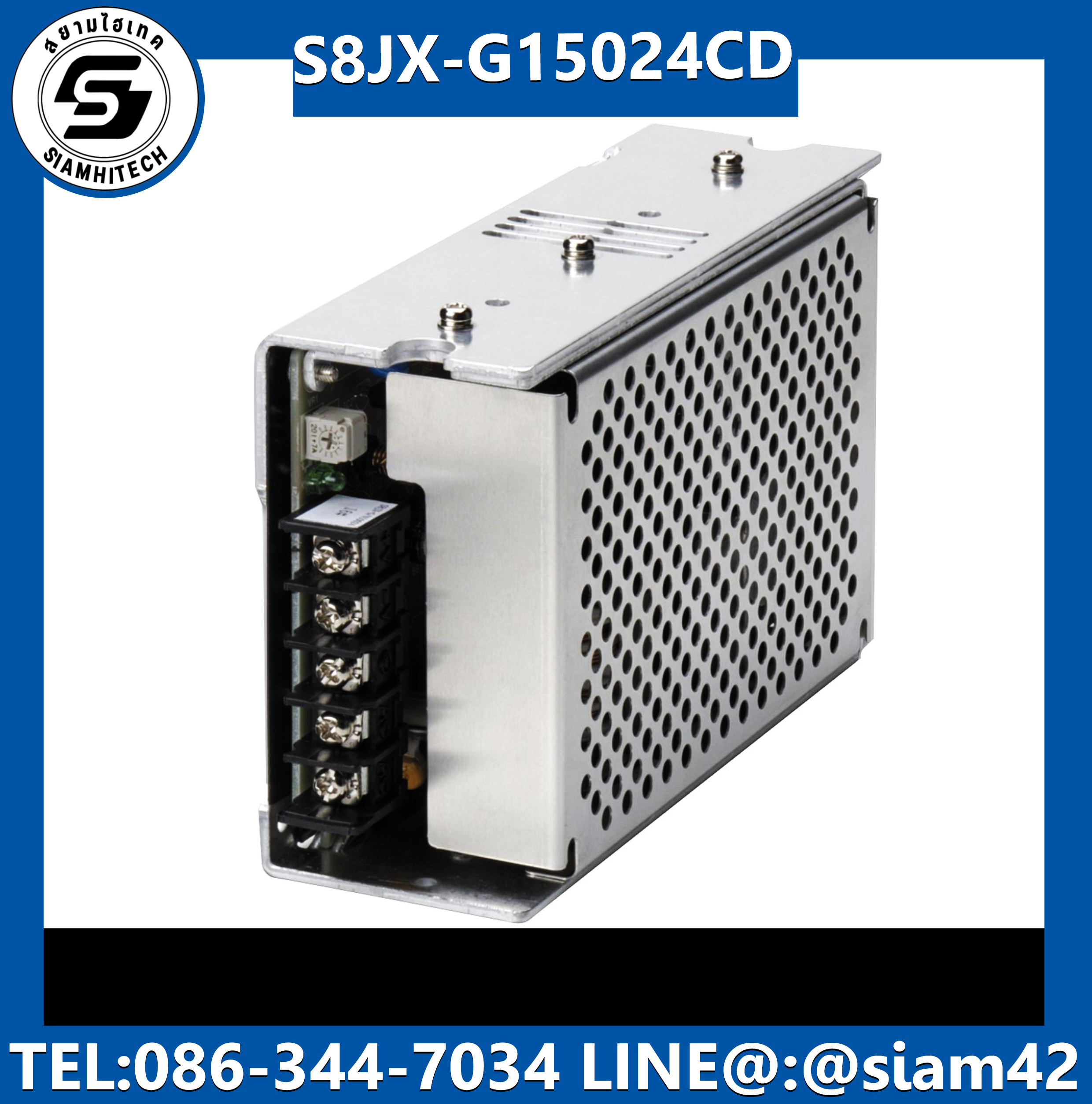 Power Supply OMRON S8JX-G15024CD ของใหม่