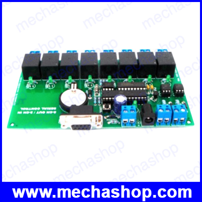 บอร์ดควบคุม บอร์ดควบคุมผ่านคอมพิวเตอร์ อุปกรณ์ควบคุมผ่านคอมพิวเตอร์ Serial Control Boards รุ่น SC-820